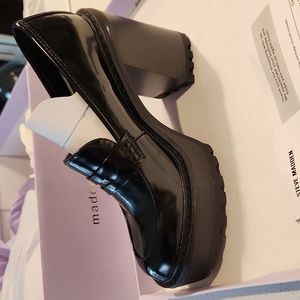 Brand new Steve Madden Girl platform loafers.